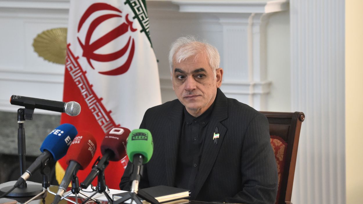 El embajador de Irán en España, Reza Zabib. EP.