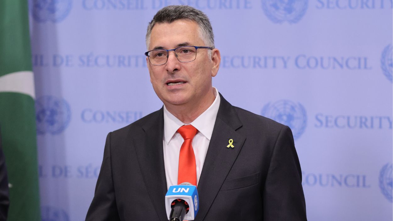 El ministro de Exteriores de Israel, Gideon Saar. EP.