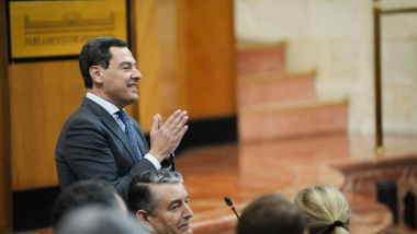 Presidente de la Junta de Andalucía, Moreno Bonilla / EP