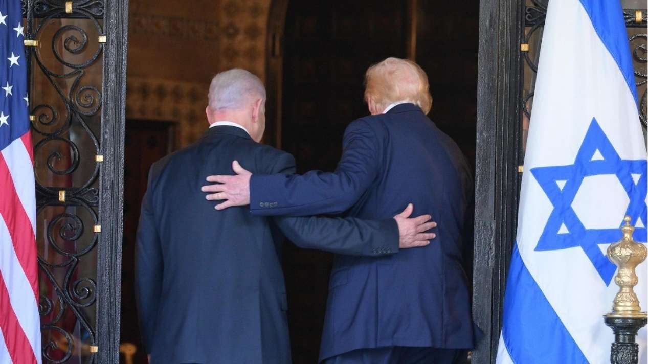 Benjamin Netanyahu y Donald Trump. EP/Archivo.