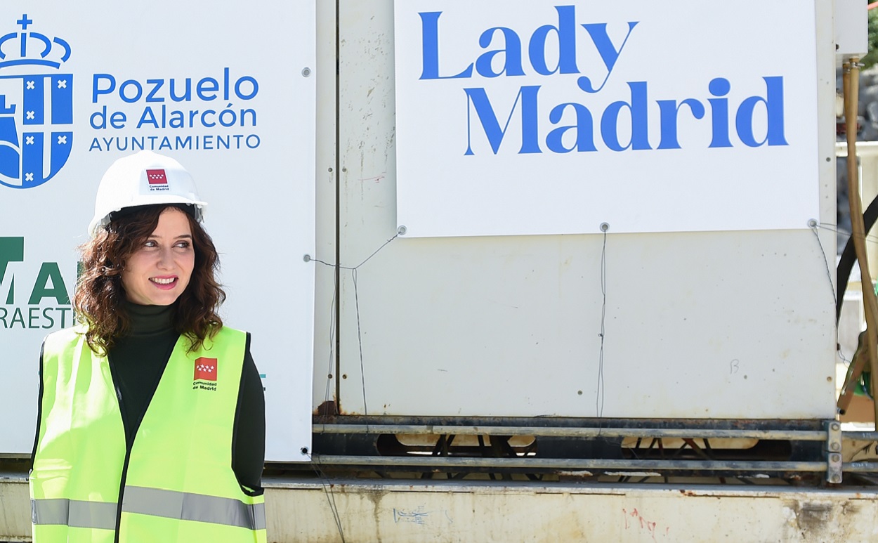 La presidenta de la Comunidad de Madrid, Isabel Díaz Ayuso. EP