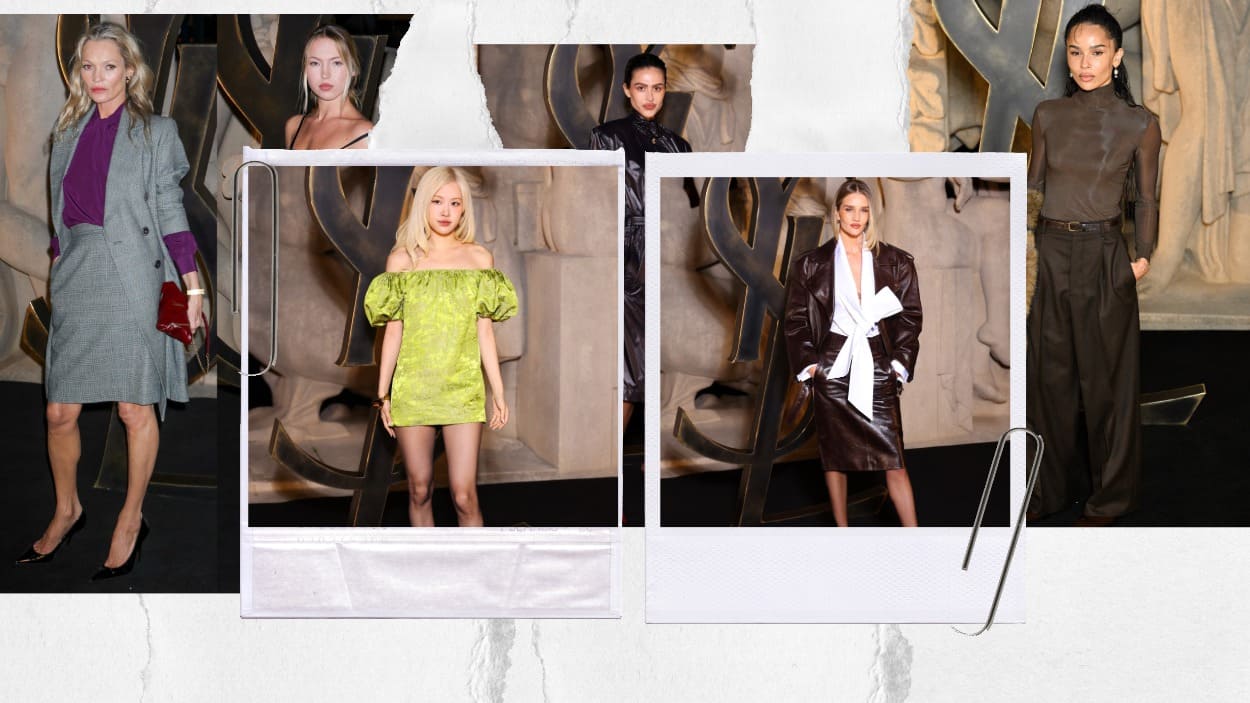 Kate Moss, Lila Moss, Rosie Huntington-Whiteley, Zoë Kravitz y Rosé
