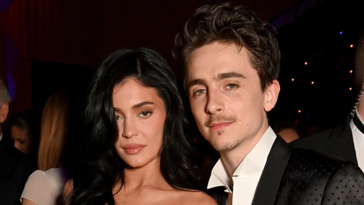Kylie Jenner y Timothée Chalamet 