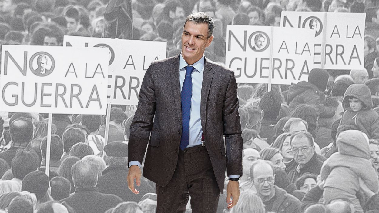 Sánchez pide no repetir los errores de Irak y el trío de las Azores Estamos más orgullosos que nunca de ser españoles. EP.