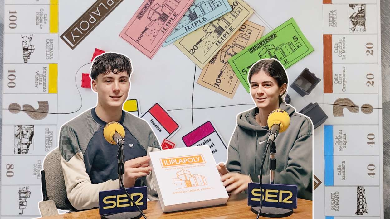 Rubén Vilalta y Leticia Martín, ambos de 15 años, son los creadores de Iliplapoly