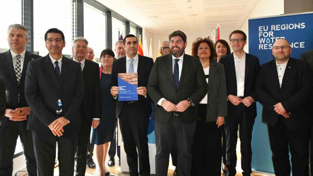 Castilla-La Mancha se suma a la Alianza de Regiones Europeas por la Resiliencia Hídrica para defender el derecho al agua de la región. JCCM.
