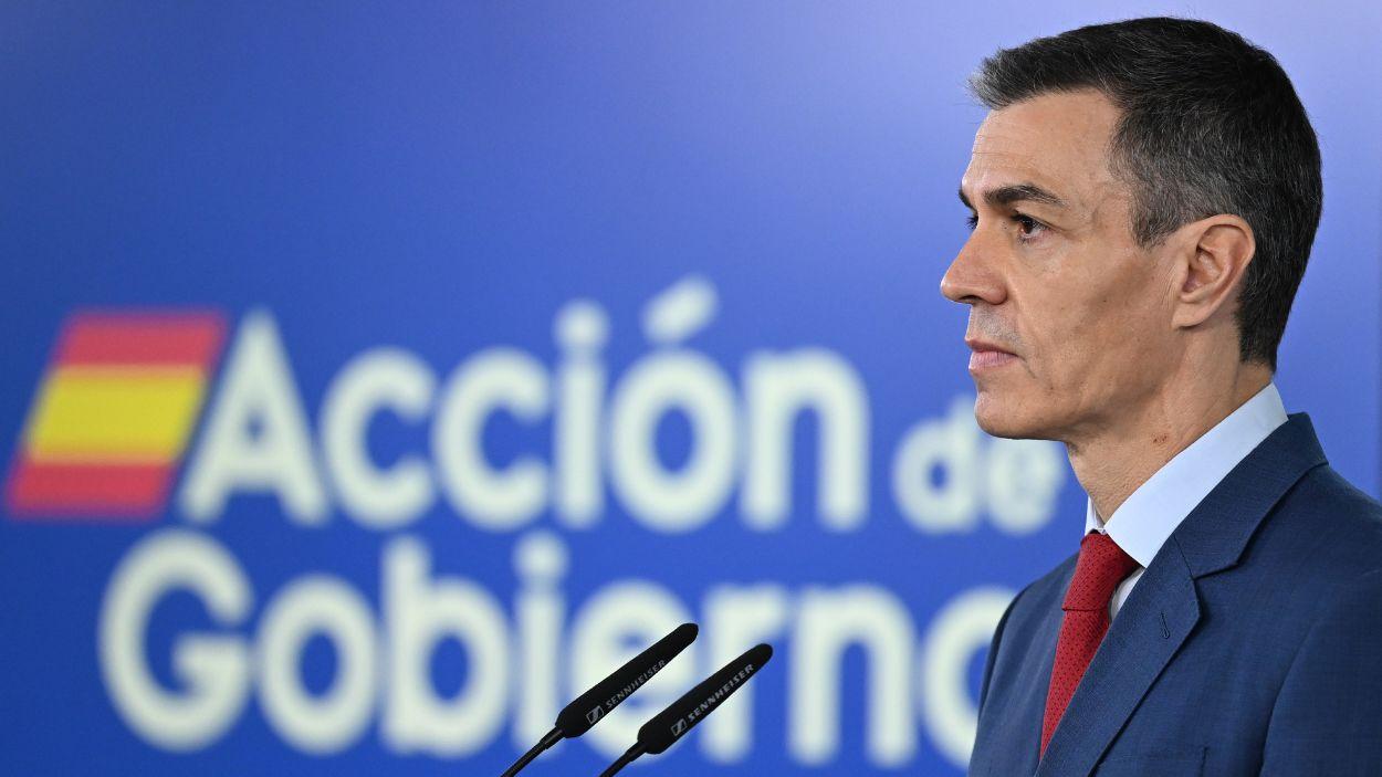 El presidente del Gobierno, Pedro Sánchez. EP.