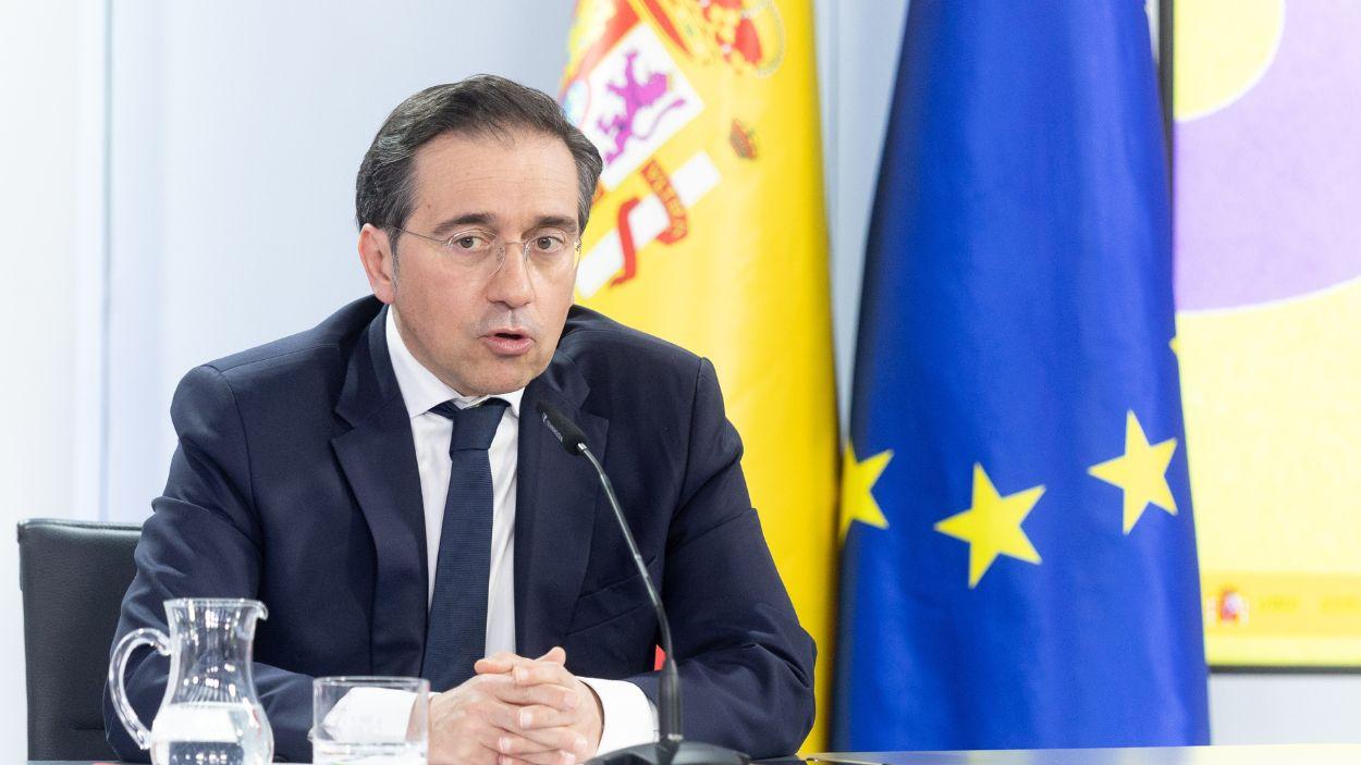 El ministro de Asuntos Exteriores, Unión Europea y Cooperación, José Manuel Albares. EP.