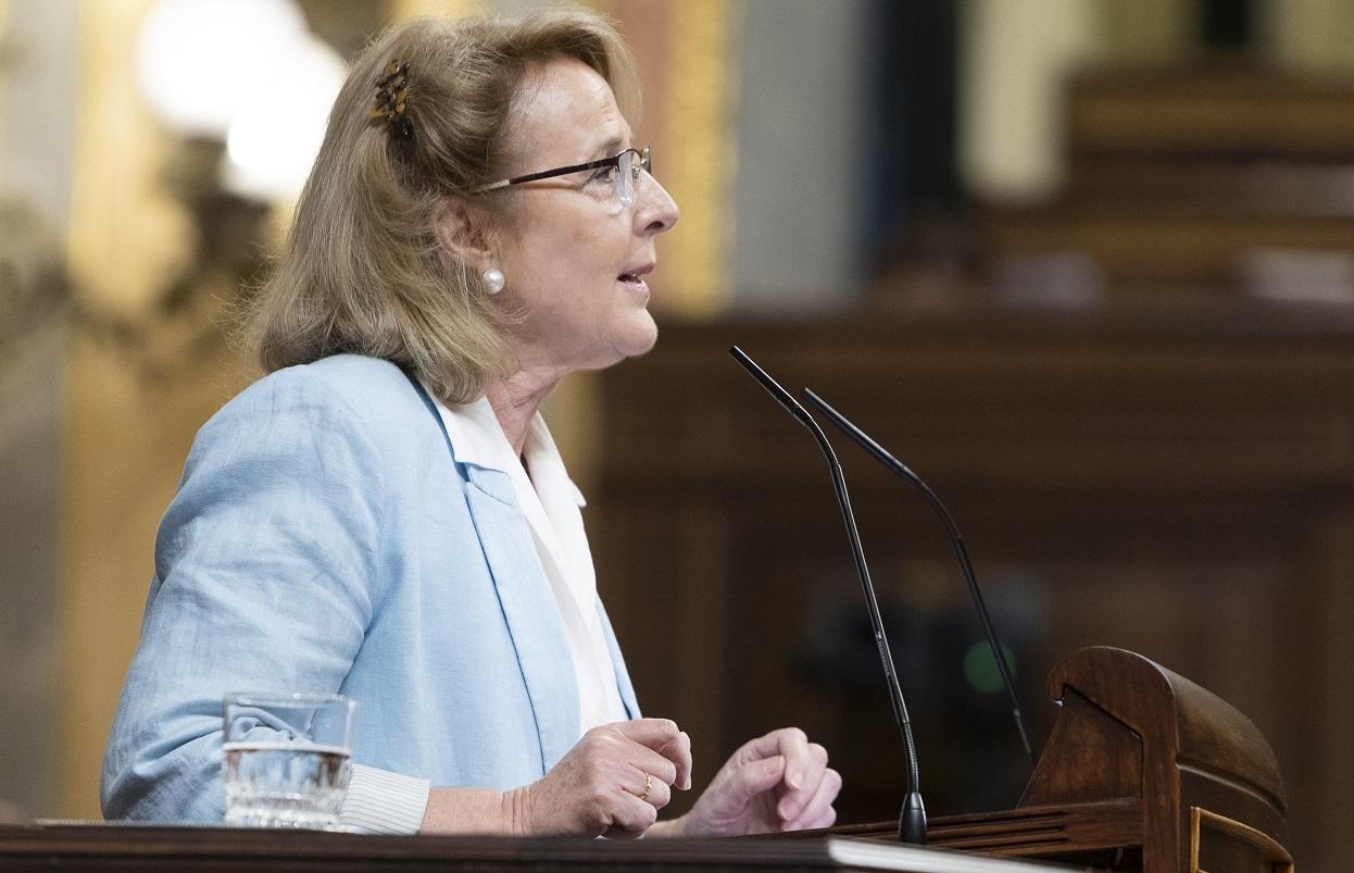 Lourdes Méndez Monasterio en el Congreso de los Diputados. EP