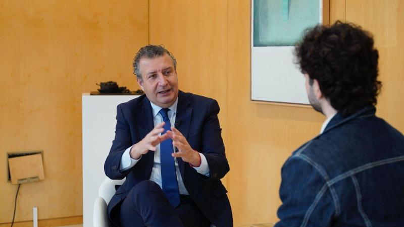 Javier Fernández, presidente de la Diputación de Sevilla