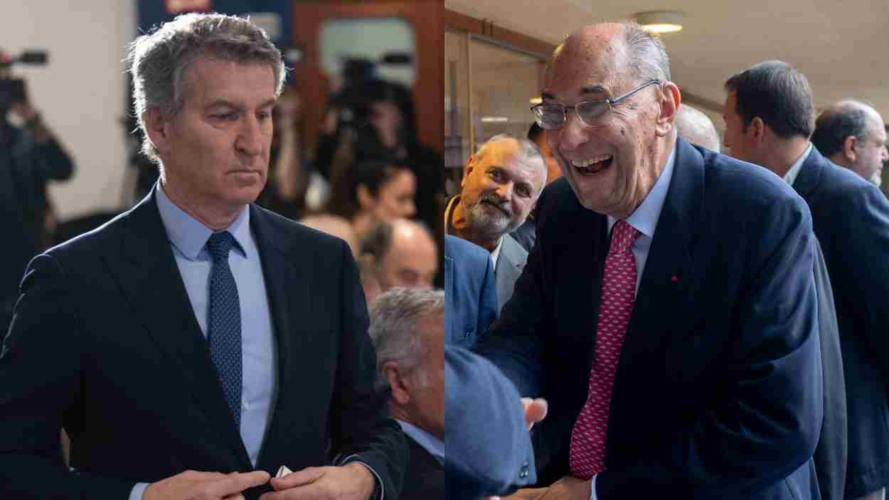 Feijóo rinde tributo al primer líder de Vox Vidal Quadras quien fue víctima de un atentado iraní