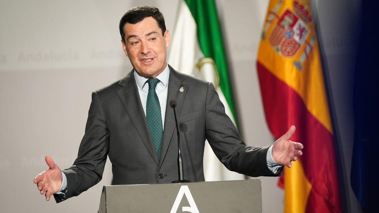 Presidente de la Junta de Andalucía, Moreno Bonilla / EP