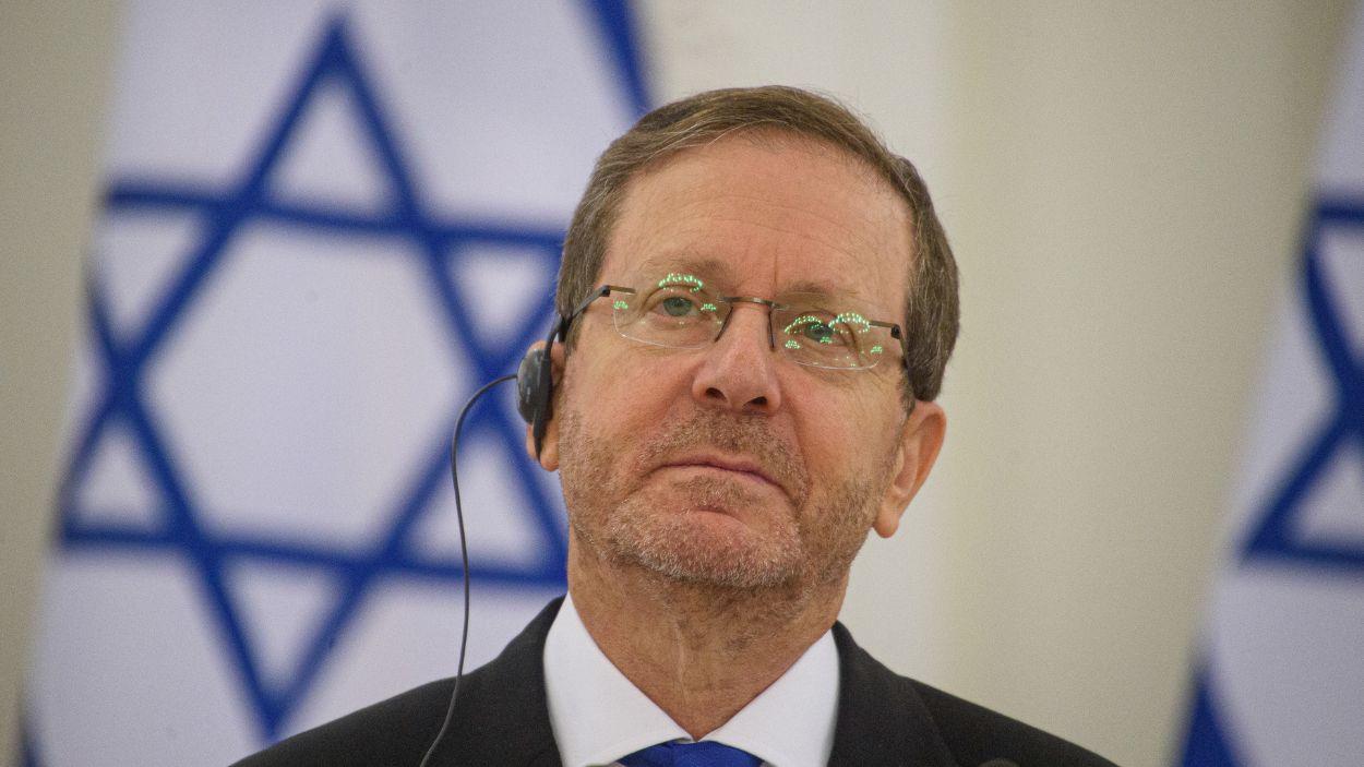 El presidente de Israel, Isaac Herzog. EP.