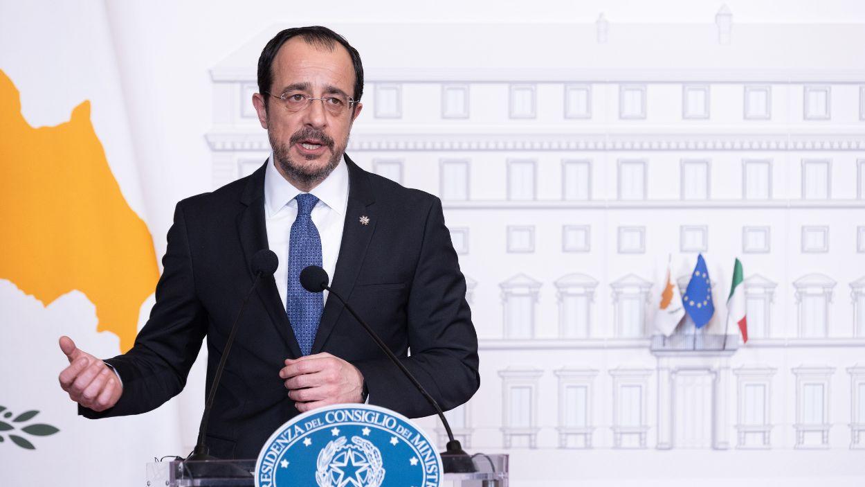 El primer ministro de Chipre, Nikos Christodoulidis. EP.