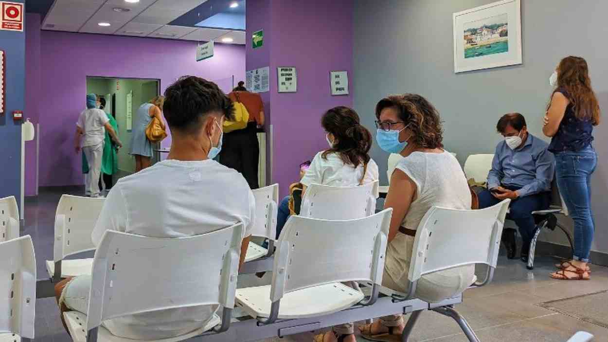 Sala de espera de un hospital