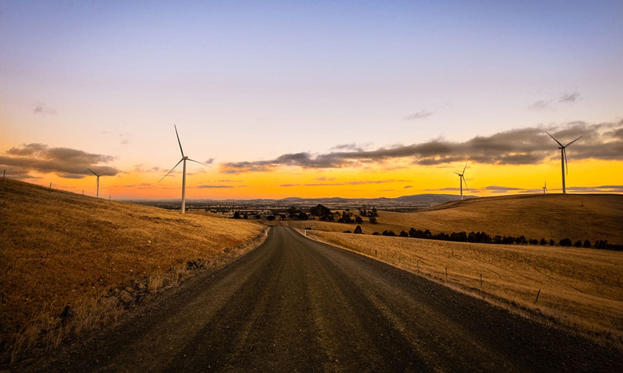 Parque eólico Ararat, ubicado en el estado de Victoria (Australia). IBERDROLA