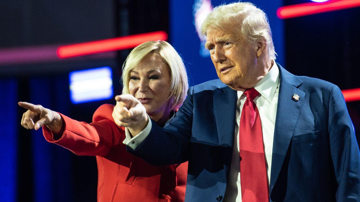 Paula White y Donald Trump. EP