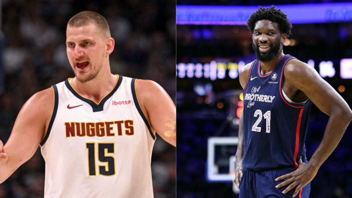 Nikola Jokic y Joel Embiid| NBA