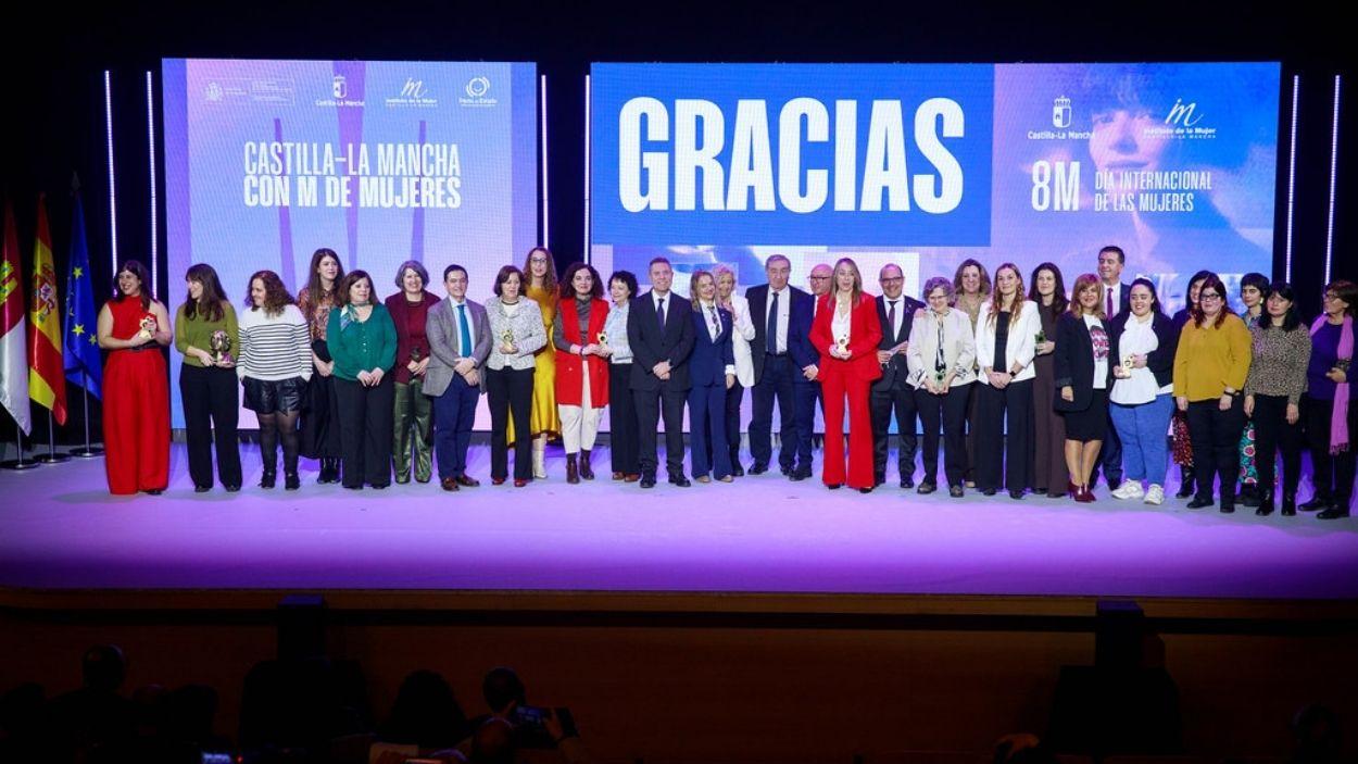 Acto Institucional del Día Internacional de la Mujer en Castilla La Mancha. JCCM.