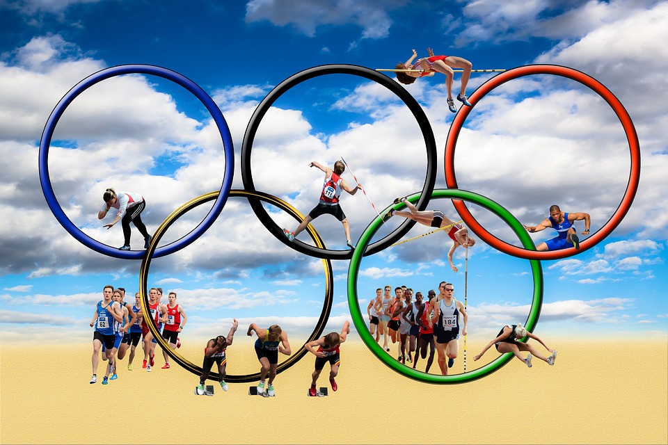 Juegos Olímpicos. Imagen de archivo. 