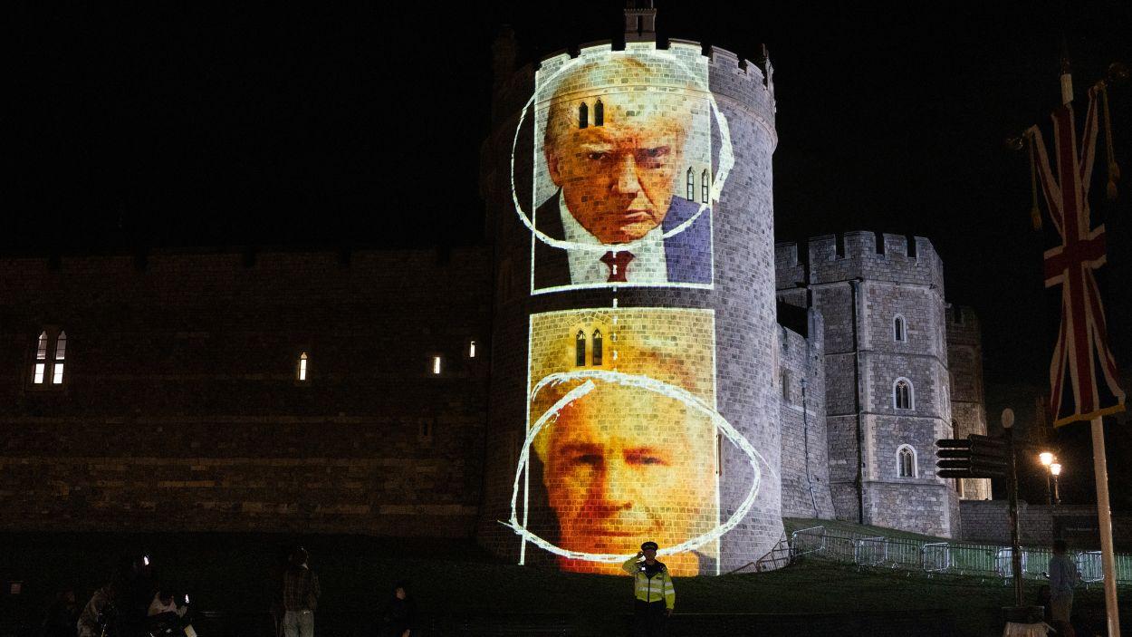 El presidente de Estados Unidos, Donald Trump y el agresor sexual Jeffrey Epstein. EP.