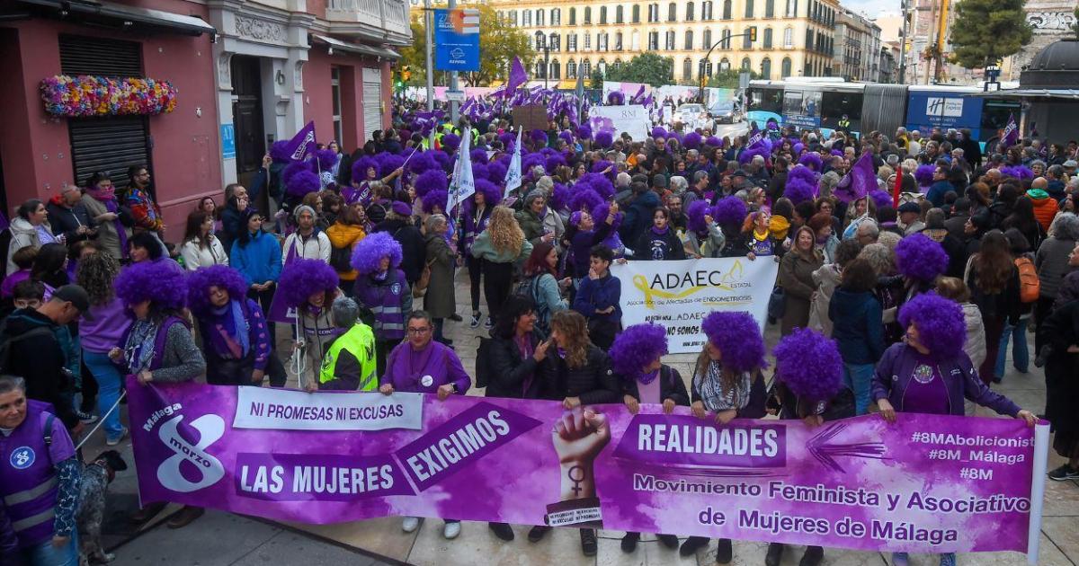 Andalucía se moviliza en todas sus provincias por el 8M