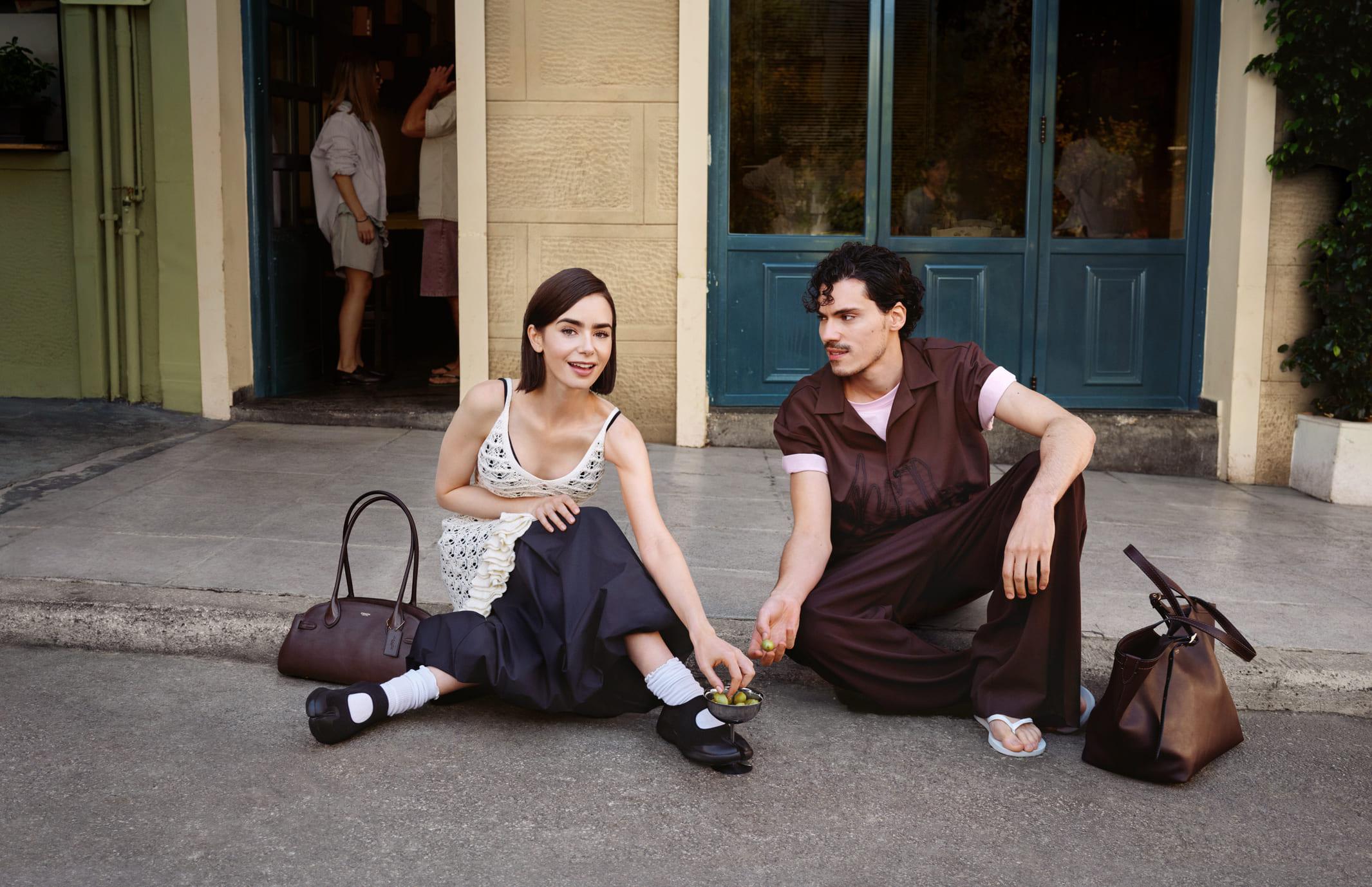 Lily Collins x Zalando