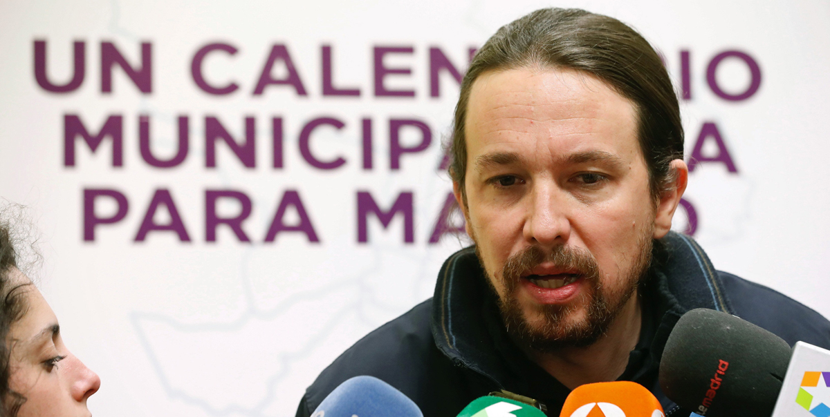 El secretario general de Podemos, Pablo Iglesias. El secretario general de Podemos, Pablo Iglesias.
