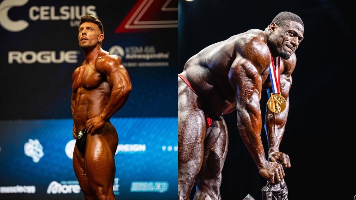 Kim Angel y Andrew Jacked| @arnoldsports