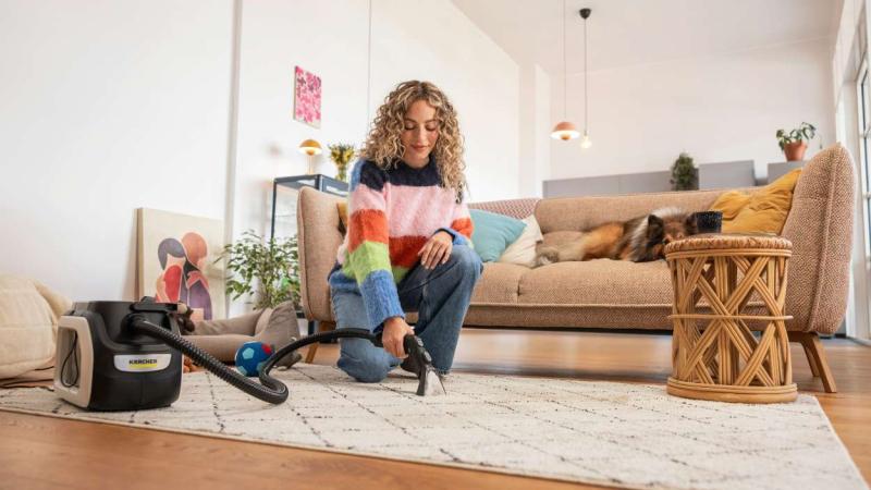 Esta lava aspiradora es ideal si tienes mascotas en casa