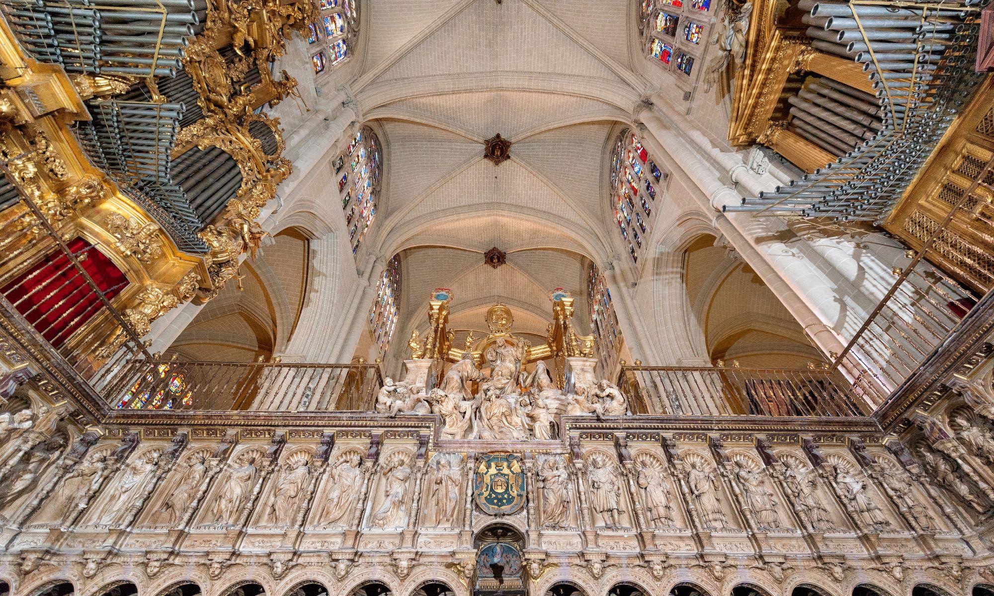 El coro de la Catedral de Toledo, una de las grandes obras maestras de la escultura renacentista española. Fundación Impulsa Castilla-La Mancha ©