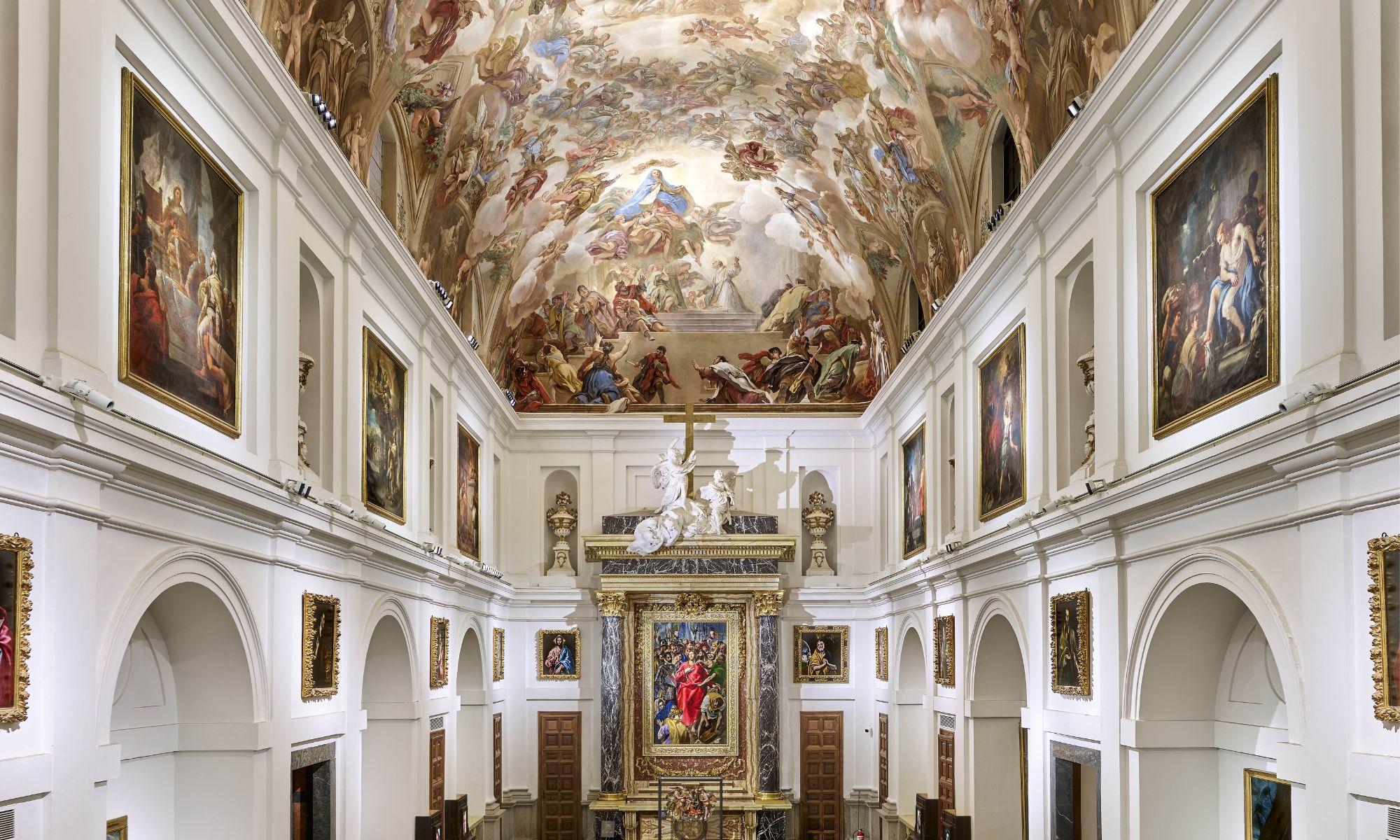 La Sacristía Mayor de la Catedral de Toledo, decorada con el gran fresco barroco de Luca Giordano. Fundación Impulsa Castilla-La Mancha ©