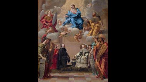 Grabado o pieza atribuida al artista italiano Pietro del Po. Fundación Impulsa Castilla-La Mancha ©
