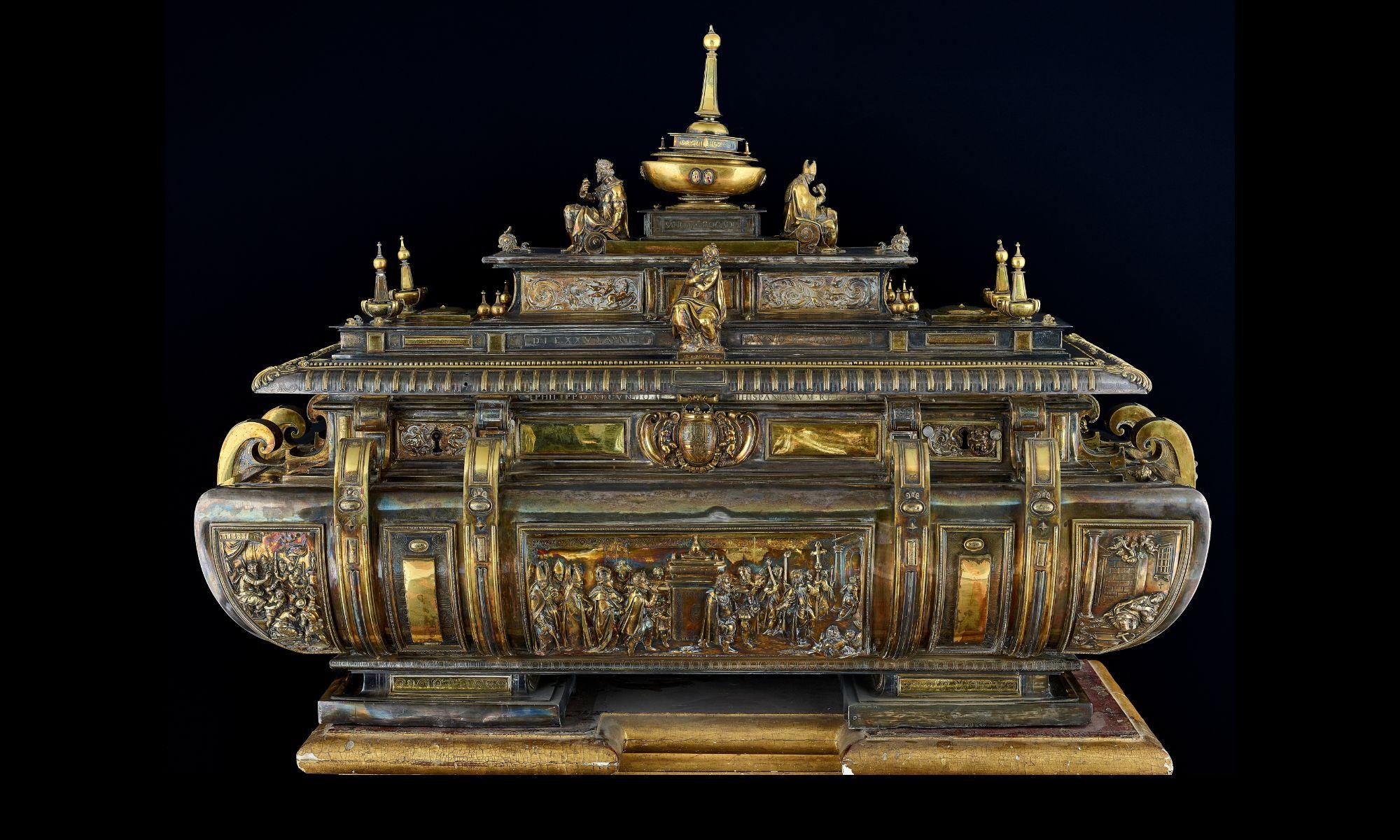 Urna relicario vinculada al culto a Santa Leocadia, una de las santas más veneradas de Toledo. Fundación Impulsa Castilla-La Mancha ©