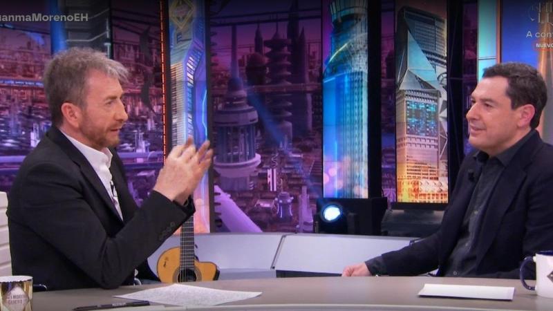 EuropaPress 7353832 presidente junta andalucia juanma moreno lunes noche entrevista hormiguero