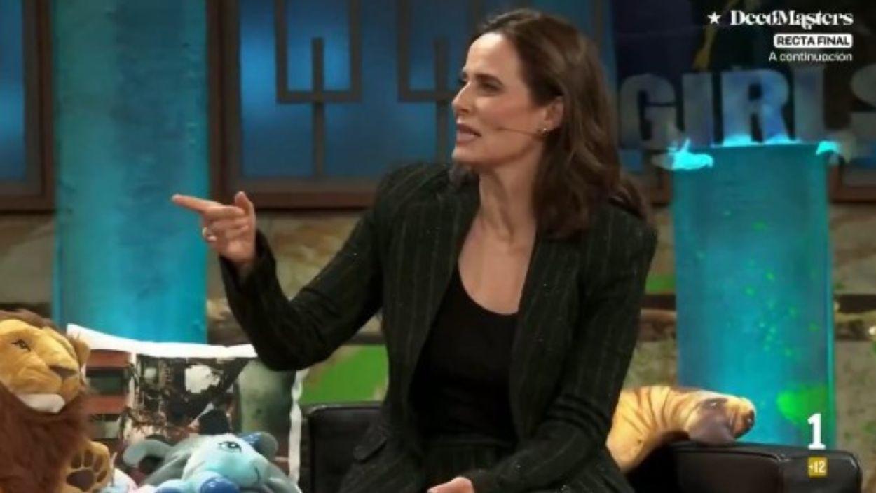 Aitana Sánchez Gijón en 'La Revuelta'. TVE