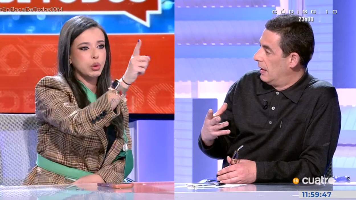 Sarah Santaolalla y Antonio Naranjo