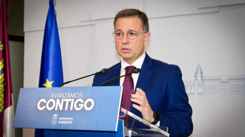 El alcalde de Albacete, el 'popular' Manuel Serrano. EP.