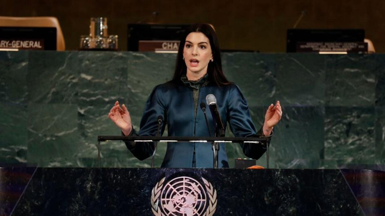 Anne Hathaway / ONU Mujeres/Ryan Brown 