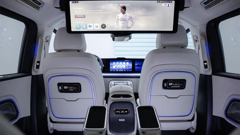 mercedes vle pantalla