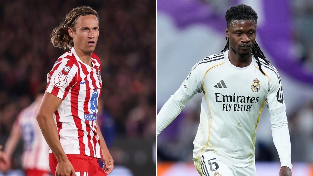 Mientras Marcos Llorente gana 8,33 millones en el Atlético de Madrid, esto es lo que cobra Eduardo Camavinga en el Real Madrid. EP