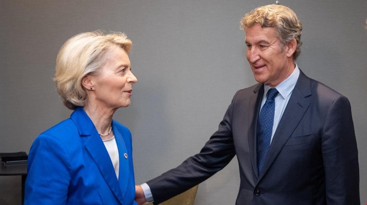 Von der Leyen rectifica tras recibir el apoyo del PP. EP.