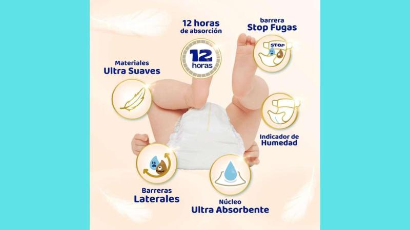 Descubre los pañales Dodot Bebé Sensitive con 38% de descuento