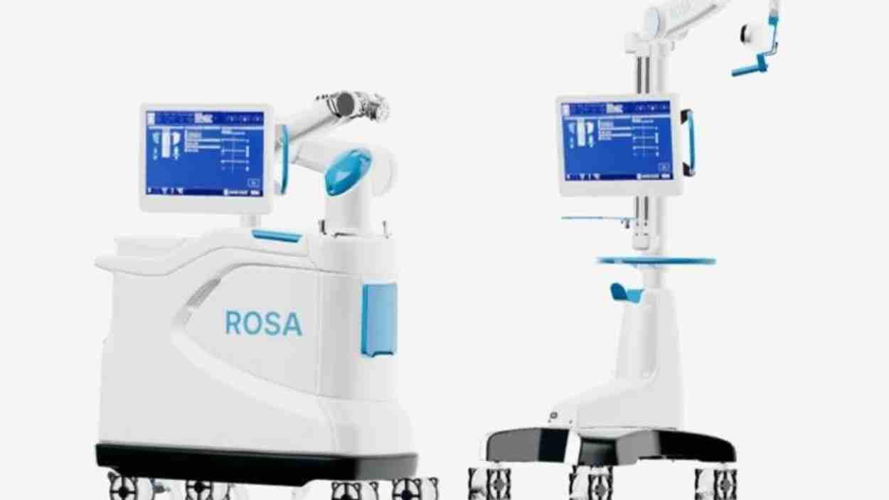 Robot ROSA, Robotic Surgical Assistant. Foto de Zimmerbiomet