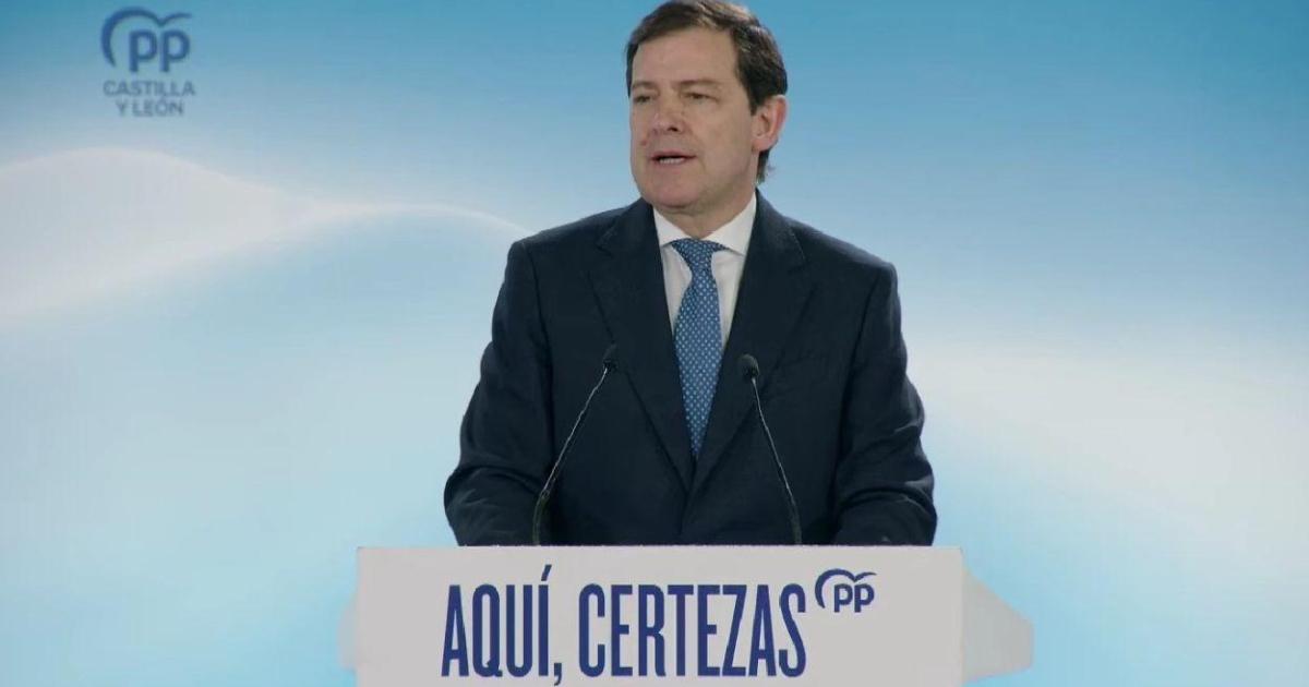 Mañueco pide al PP no relajarse en la recta final de la campaña porque las urnas «no han hablado todavía» Mañueco pide al PP no relajarse en la recta final de la campaña porque las urnas «no han hablado todavía»