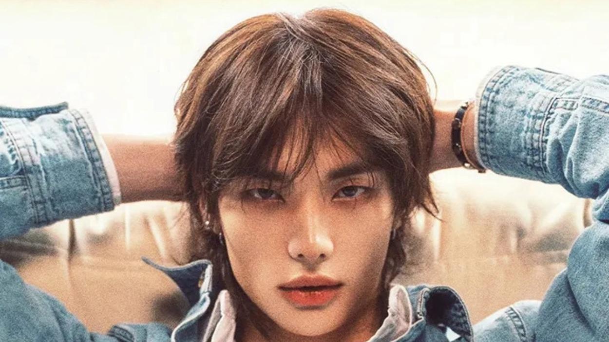 Guess x Hyunjin de Stray Kids 