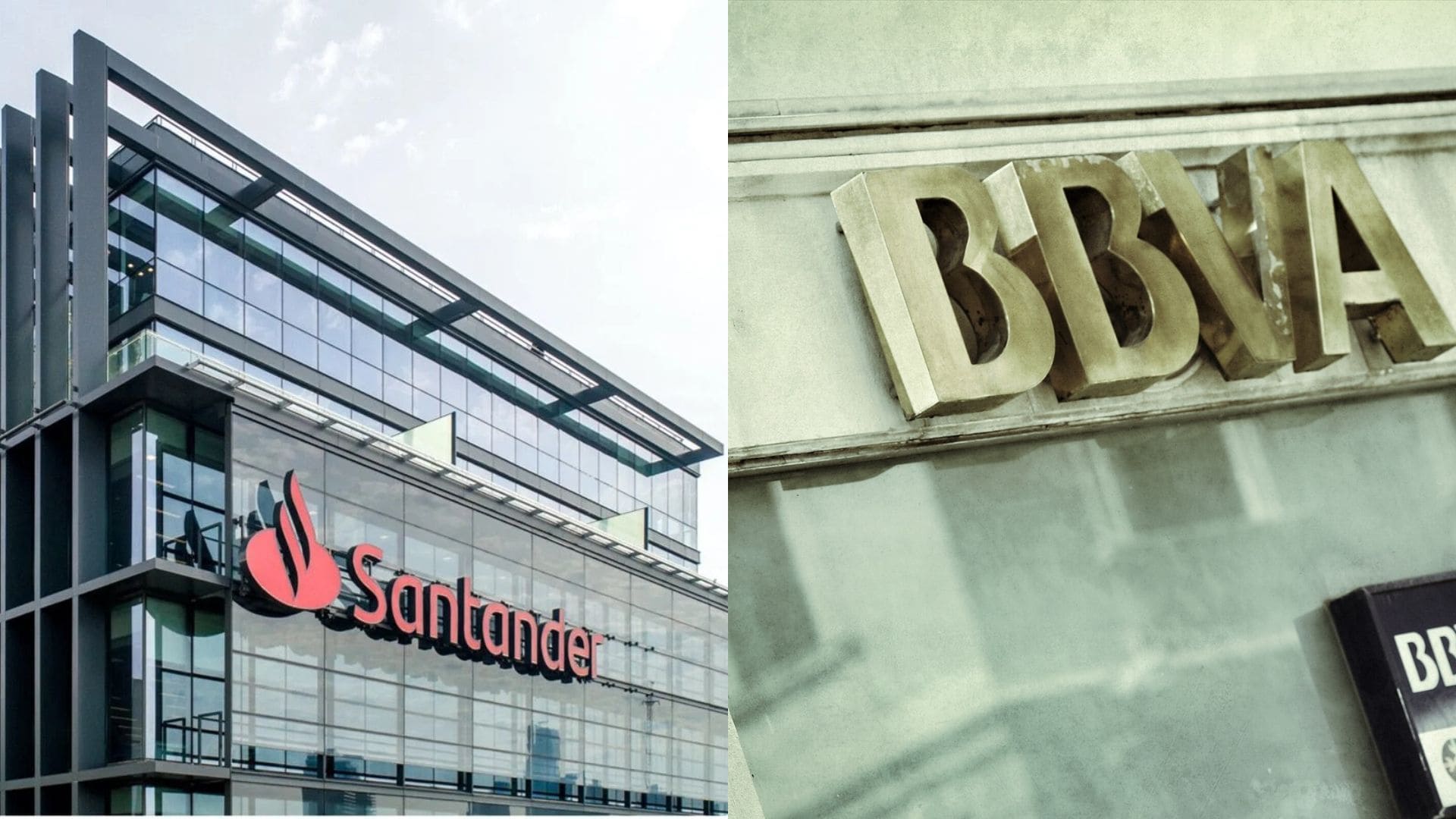 Banco Santander y BBVA. Creación propia