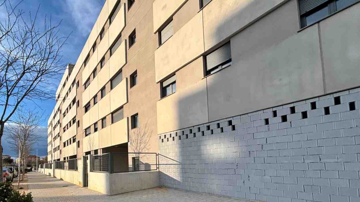Exterior de las viviendas de protección oficial de Albacete. EP.