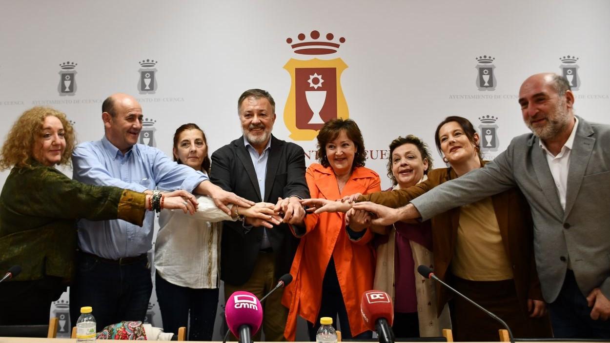 Darío Dolz anuncia una inversión de 3,9 millones de euros en Tiradores. Ayuntamiento de Cuenca