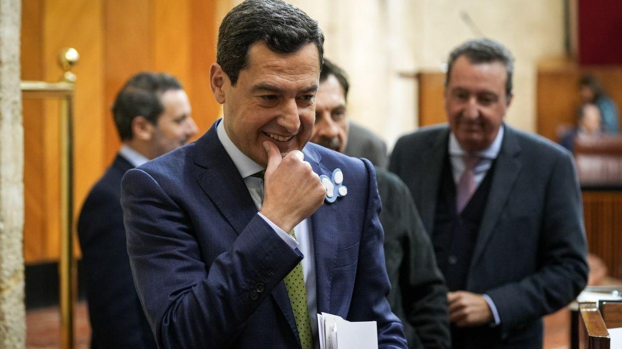 Presidente de la Junta de Andalucía, Moreno Bonilla / EP